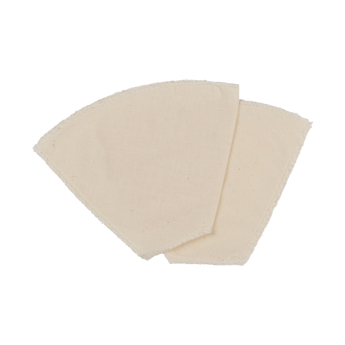 Lot de 2 filtres à café réutilisables en coton Fackelmann