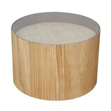 thumbnail of SVITA CARLA Beistelltisch Wohnzimmertisch 59x39cm (Ø x H) Paulownia Holz Natur