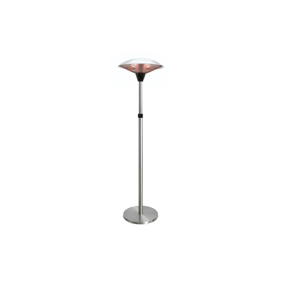 Calentador de Terraza Exterior Eléctrico Retráctil Milán 2100W. Ideal para restaurantes y hoteles.