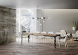 thumbnail of Ausziehbarer Tisch 90x160/420 cm Karamay Evolution Eiche Natur Anthrazit Gestell