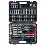 thumbnail of GEDORE Steckschlüssel-Satz 1/4"+3/8"+1/2" 172-teilig, R45603172