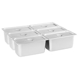 thumbnail of Royal Catering Bagnomaria - 2000 W - 6 x Contenitori GN 1/3 - Con rubinetto di scarico