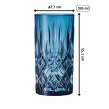 thumbnail of Nachtmann Noblesse Longdrinkgläser vintage blue 4er Set