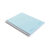 thumbnail of Cuaderno A4+ tapa extradura 120H 80G cuadrícula 5x5 microperforado 5 bandas color Navigator Azul soft