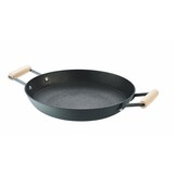 thumbnail of Rohe Germany Servierpfanne John, 30 cm , Eisenpfanne, mit Holzgriff, mit Glasdeckel