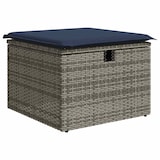 thumbnail of vidaXL 9-tlg. Garten-Sofagarnitur mit Kissen Braun Poly Rattan Akazie