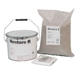 thumbnail of PROREGAL Bodenreparatur aus Quarzsand für Beton, Asphalt & Estrich | Anthrazit (vgl. RAL 7021) | Drei-Komponenten-Gemisch