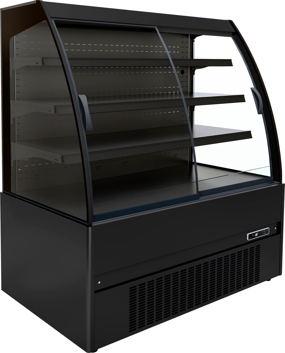 Dreierpack 3x Chefgastro Kühlvitrine NOAH 1.3 mit Schiebetüren BxTxH 1310x665x1500mm