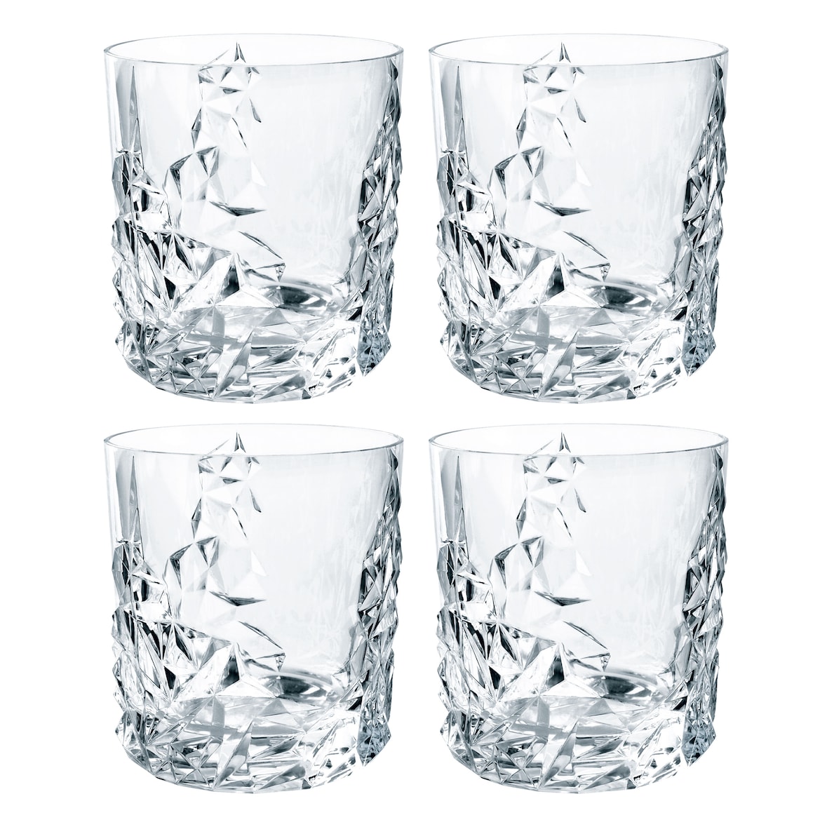 Nachtmann Sculpture Whiskybecher 4er Set 365 ml