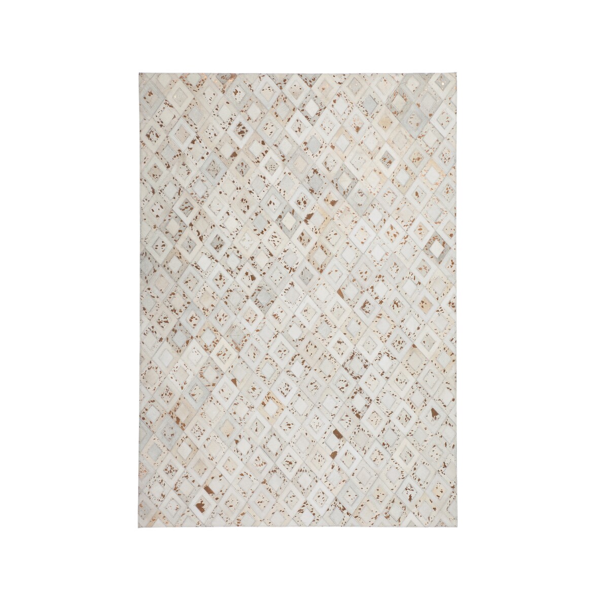 Anette 100 Elfenbein / Chrom  160cm x 230cm