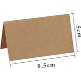 thumbnail of Dayshake Naamkaartjes - 60 stuks - Tafelschikking Plaatskaartjes - Tafelkaartjes - Plaatskaarten