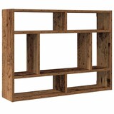thumbnail of vidaXL Wandregal Altholz-Optik 75x16x55 cm Holzwerkstoff