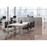 thumbnail of BISLEY ECO Schiebetürenschrank aus Metall abschließbar 2 OH in lichtgrau Aktenschrank Werkzeugschrank Schrank mit Schiebetüren