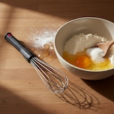 thumbnail of Gobel -  Fouet professionnel inox -  manche étanche antidérapant -  25 cm -  NC070