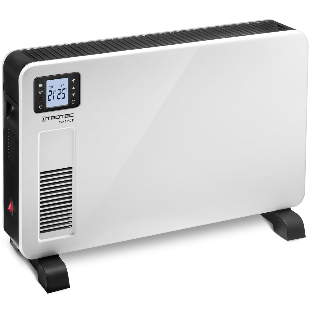 TROTEC Design-Konvektor TCH 2310 E Heizer Heizgerät Wohlfühlwärme Dreistufig 2.300 W