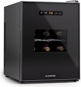 thumbnail of Klarstein Silent Vino 12 Uno Weinkühlschrank 31 L / 12 Fl 5-18 °C Touch Schwarz