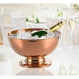 thumbnail of Champagner-Kühler PORTLAND, Edelstahl, 5 ltr., mit kupferfarbener PVD-Beschichtung