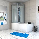 thumbnail of Kombination Badewanne Dusche K50-R01 Duschtempel 100x170 cm