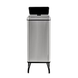 thumbnail of WellHome - Slimme Prullenbak 60L grijs 35,5x26x95,5 cm – Automatisch/Handmatig openen