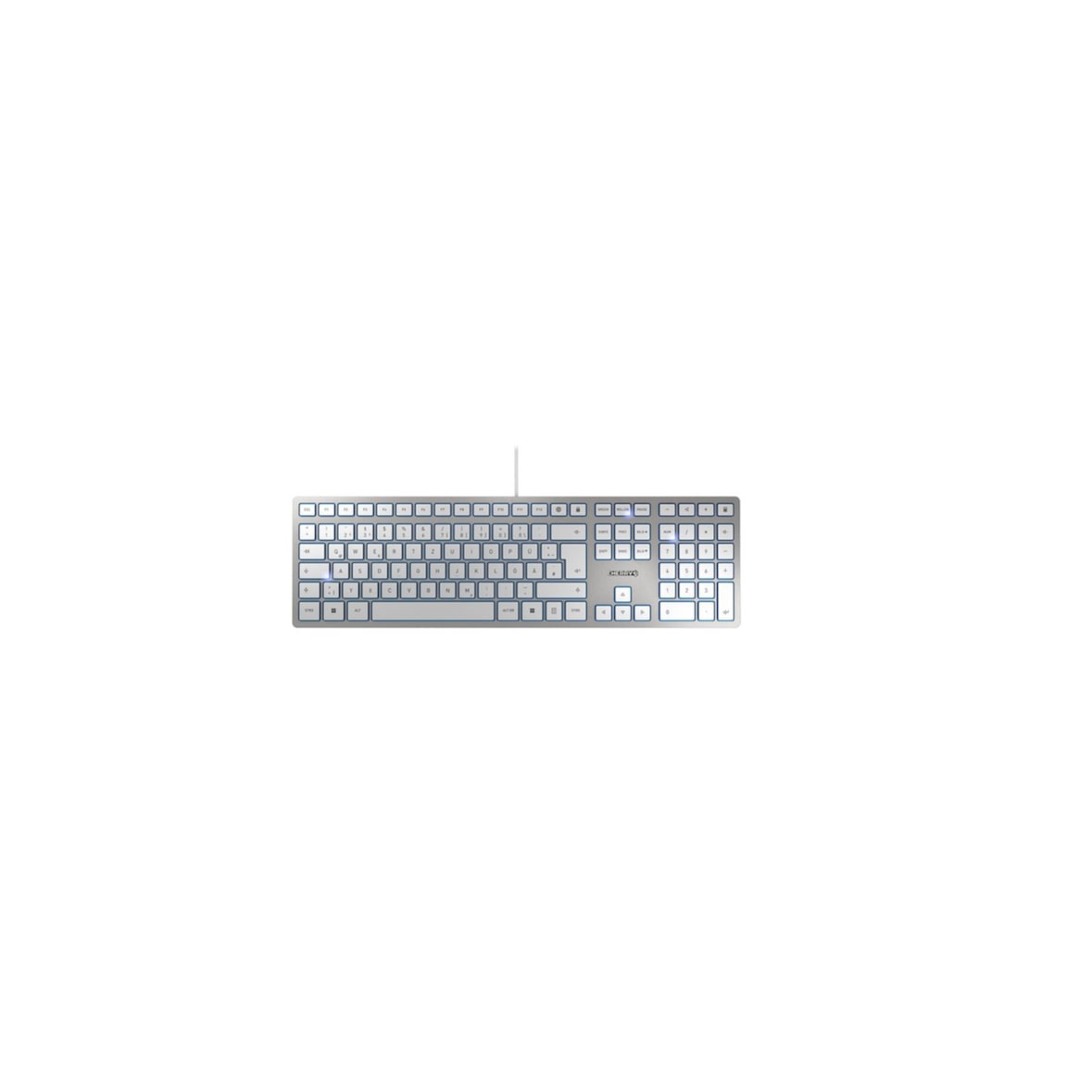 Tastatur KC 6000 SLIM silber