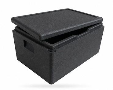 Contenedor térmico de polipropileno expandido GN1/1, para transporte de alimentos