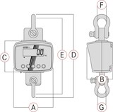 thumbnail of KERN Kranwaage Max 150 kg (HFD 600K-1)