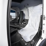 thumbnail of VEPATIM 250 Sitzschoner Einweg-Sitzbezug XL LKW weiß 1400 x 850 mm 13my auf Rolle