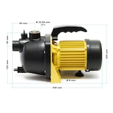 thumbnail of Helloshop26 - Bomba de jardín de 3800 litros por hora 1200 vatios bomba de agua para estanque de 48 m bomba de agua de lluvia 16_0002458