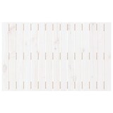 thumbnail of Décoshop26 - Tête de lit accessoire couchage chambre à coucher meuble murale style palette 95,5 x 3 x 60 cm bois massif blanc TDL0202683