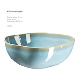 thumbnail of MÄSER Schüssel 28 cm, 1 Stk., ATACAMA GRÜN postsicher, Serie CORDELIA