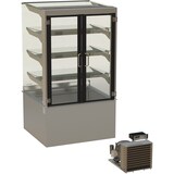 thumbnail of Showcase "Göteborg" eckig, für 2xGN1/1, 4 Auslagen  200mm Tiefe, 760x910/400x710mm (BxHxT)  steckerfertig mit Schnellkupplung