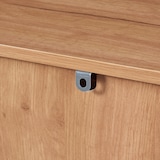 thumbnail of Helloshop26 - Buffet commode meuble de rangement salon entré chambre MDF 75 x 140 x 40 cm effet chêne 03_0009047
