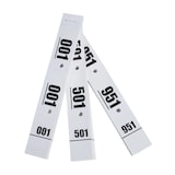 thumbnail of Lot de 20 Carnet 50 Tickets Vestiaires cartonnés - blanc