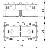thumbnail of OBO Bettermann Geräteeinbaudose 71GD13 6288583