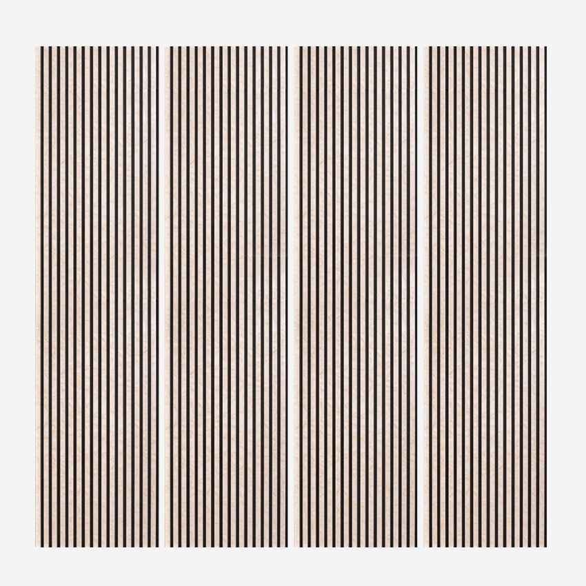 4 x pannello fonoassorbente effetto marmo rosa 240x60cm Kover-MR-PFA129MR
