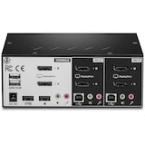 thumbnail of TRENDnet TK-240DP DisplayPort KVM-switch, 2-poorts dual monitor