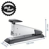 thumbnail of Rapid Retro Classic Blockheftgerät K2 Vollstreifen 50 Blatt Schwarz 24/6, 24/8+ Kunststoff, Metall