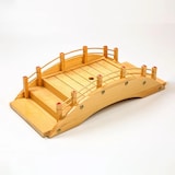 thumbnail of Ponte per servire il sushi in legno 47x21x13cm