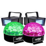 thumbnail of Pack EFFET FIESTA 2 SIXMAGIC + 2 LED STROBE BLANC