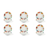 thumbnail of Excelsa service 12 assiettes Saint Tropez porcelaine multicolore