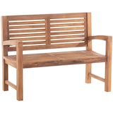 thumbnail of Gartenbank Teakbank DAGAD - Holz Teak 120x59x92 cm | Holzbank 120 Cm Gartenbank Sitzbank Mit Lehne Wetterfest Bank Garten Terrasse