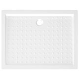 thumbnail of Helloshop26 - Plato de ducha con bordes elevados base de ducha baño hogar interior inoxidable resistente a la humedad 90x70x4 cm 02_0001940