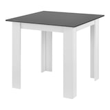 thumbnail of Helloshop26 - Quadratischer Tisch für 4 Personen Esszimmer Küche Wohnzimmer 80 cm weiß/grau 03_0006233