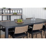 thumbnail of Paola Gartenstuhl inkl. Kissen, stapelbar schwarz, natur. 4er Set