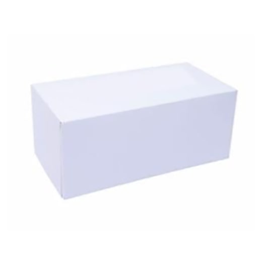 Boite à buche blanche 35x11x10 cm - Vendu par 25
