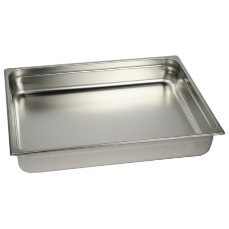 Bac Gastro Inox AISI 304 GN 2/1 Plein H. 100 mm - Gastroland