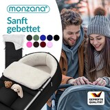 thumbnail of MONZANA® Babyfußsack Basic Schwarz