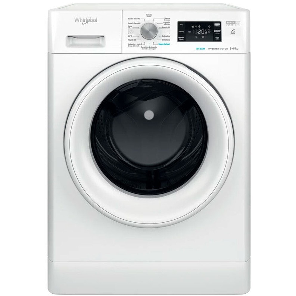 Lavadora secadora Whirlpool FFWDB 864349 WV SPT 8/6 kg 1400 rpm D blanco