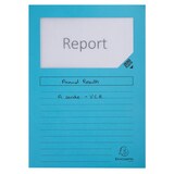 thumbnail of Exacompta - Réf. 50162E - Paquet de 100 chemises à fenêtre sans plastique SUPER 160 g/m² - dim 22 x 31 cm pour A4 - bleu vif