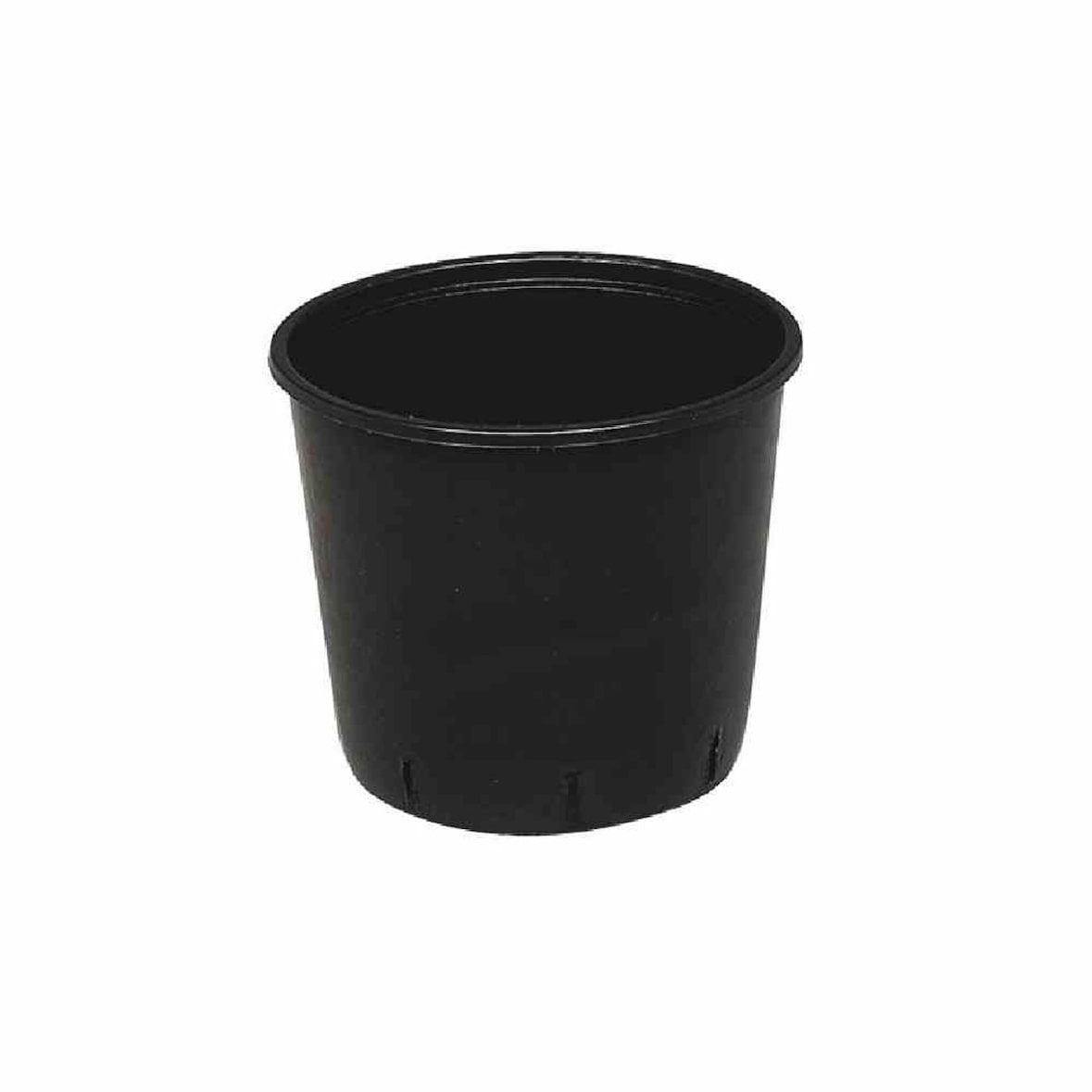 Pflanzcontainer schwarz 20 l 26 x 37,5 cm, gelocht ohne Tragegriff 20 Schwarz